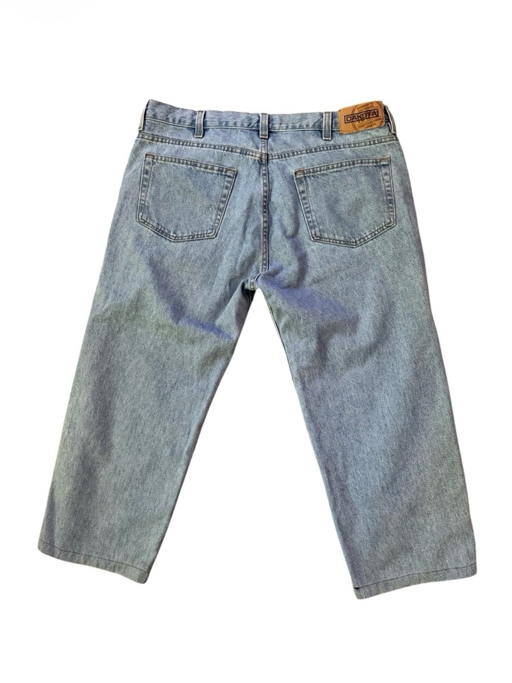 VTG 90s Men’s 42 x 30 Dakota Heavyweight Blue Jeans Straight Leg Made in Canada